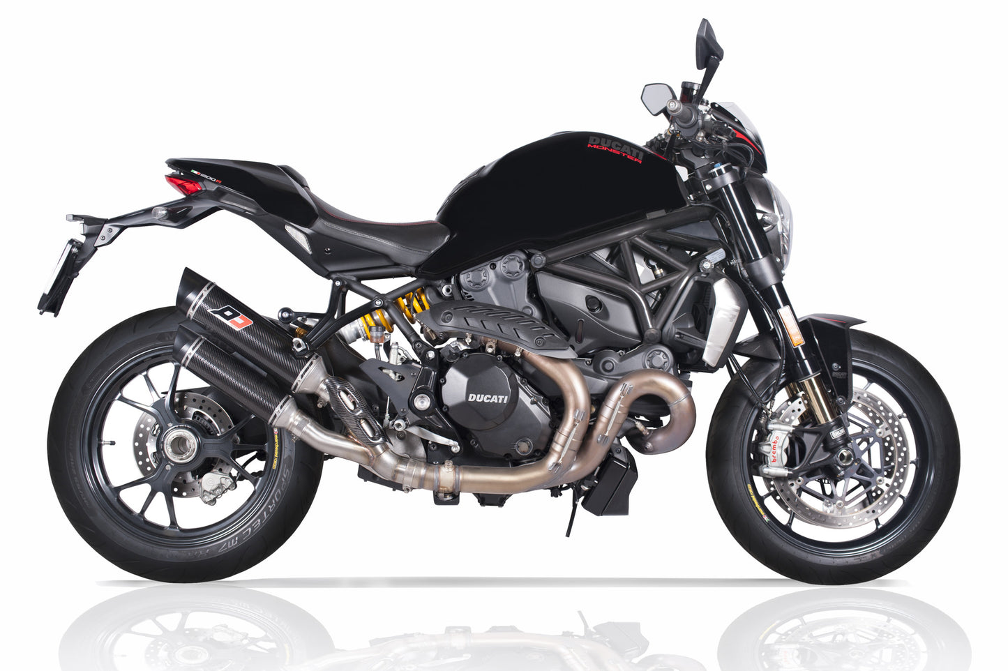 QD Exhaust MAGNUM 3/4 System - Ducati MONSTER 1200R (2016+)