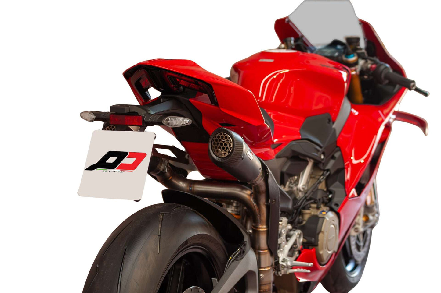 QD Exhaust Twin GUNSHOT DARK MATTER Semi-Full Exhaust for the Ducati Panigale / Streetfighter V4 (2025+)