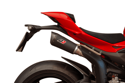 QD Exhaust Twin GUNSHOT DARK MATTER Semi-Full Exhaust for the Ducati Panigale / Streetfighter V4 (2025+)