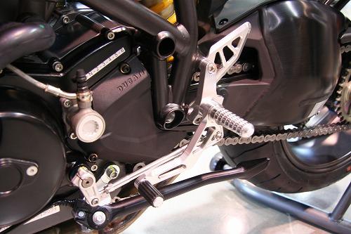 AELLA Riding Step Kit (Rearsets) for the Ducati Streetfighter 1098 / 848