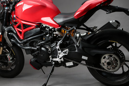 AELLA Riding Step Kit (Rearsets) for the Ducati Monster 1200R