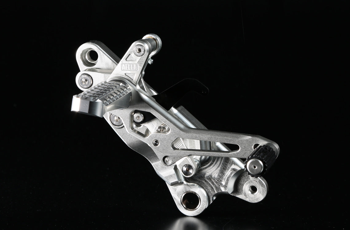 AELLA Riding Step Kit (Rearsets) for the Ducati Multistrada 1200 / 950 / DVT