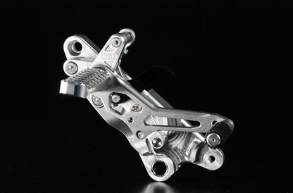 AELLA Riding Step Kit (Rearsets) for the Ducati Multistrada 1200 / 950 / DVT