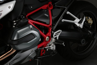 AELLA Riding Step Kit (Rearsets) for the BMW R1200R / R1200RS