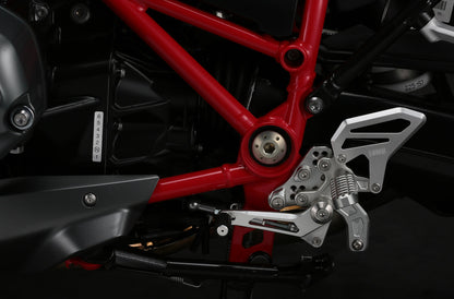 AELLA Riding Step Kit (Rearsets) for the BMW R1200R / R1200RS