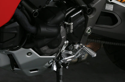 AELLA Riding Step Kit (Rearsets) for the Ducati Multistrada 1260 / 950 S