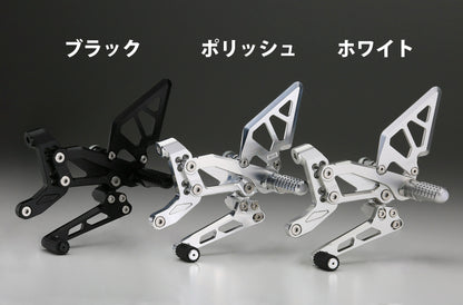 AELLA Riding Step Kit (Rearsets) for the Ducati Streetfighter V4 / S