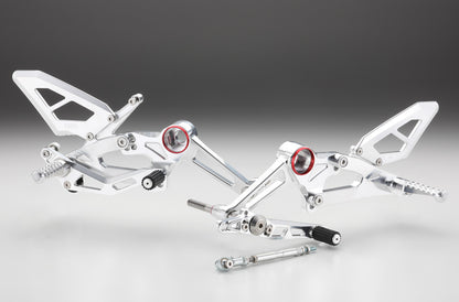 AELLA Riding Step Kit (Rearsets) for the Aprilia RS 660