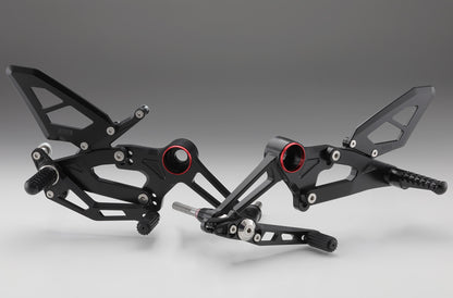 AELLA Riding Step Kit (Rearsets) for the Aprilia RS 660