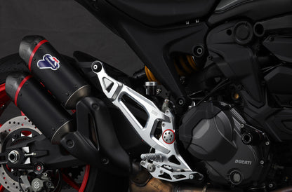AELLA Riding Step Kit (Rearsets) for the Ducati Monster 937