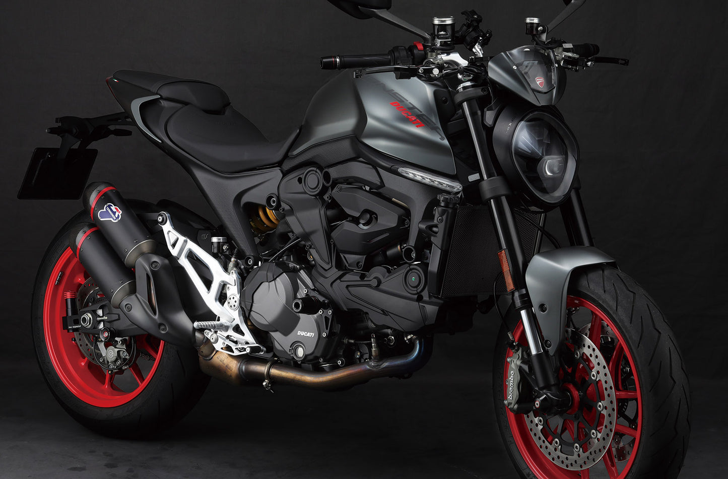 AELLA Riding Step Kit (Rearsets) for the Ducati Monster 937