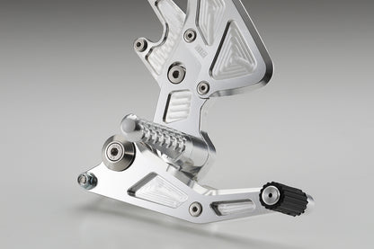 AELLA Riding Step Kit (Rearsets) for the Royal Enfield Continental 650 GT