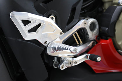 AELLA Riding Step Kit (Rearsets) for the Ducati Panigale V4 (2025+)