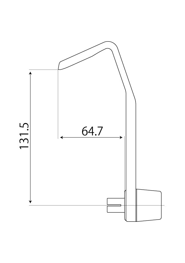 AELLA Brake Lever Guard and Matching Bar End For Ducati Panigale V2 (2025+)