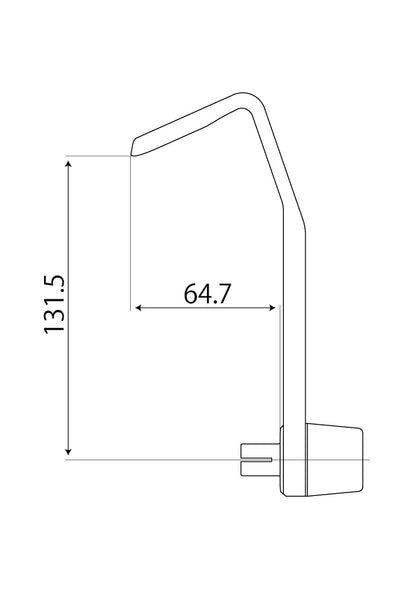AELLA Brake Lever Guard and Matching Bar End For Ducati Panigale V2 (2025+)