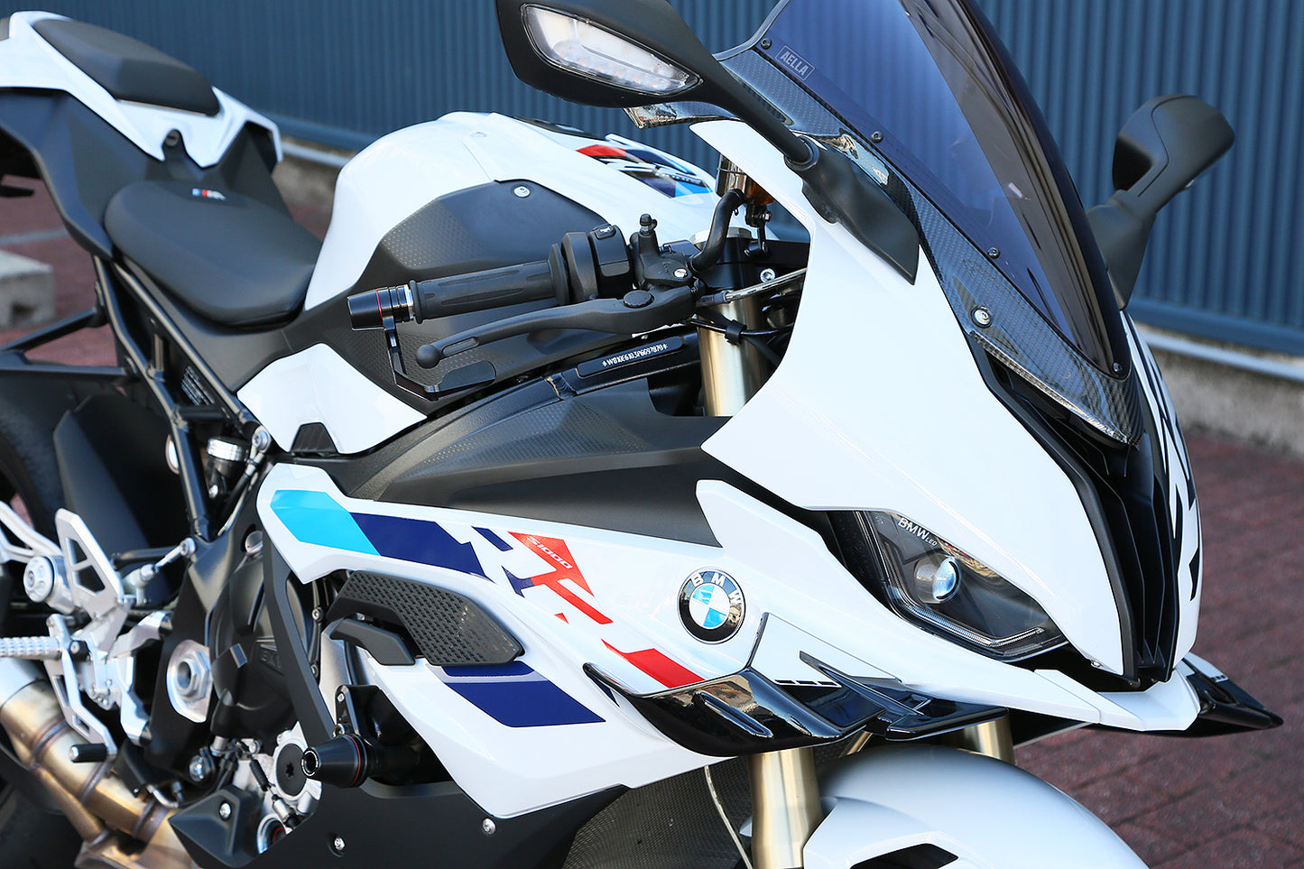 AELLA Brake Lever Guard and Matching Bar End For BMW S1000RR (2020+)