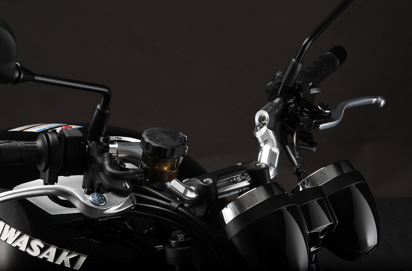 AELLA Aluminum Variable Handlebar Kawasaki Z900RS / Cafe - For Aella Bar ends