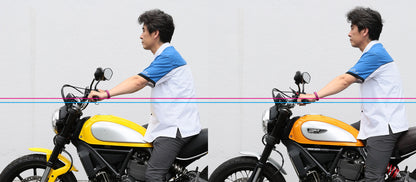 AELLA Low Handlebars for the Ducati Scrambler Sixty2 / 800 (15-18) -Grip Heater