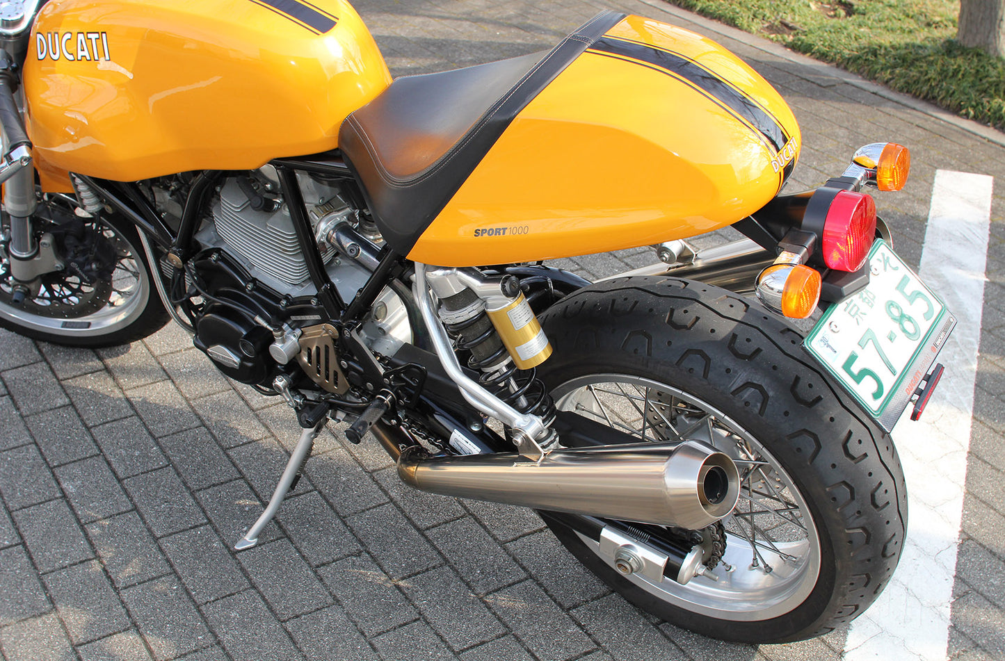 Aella Full 2-2 Titanium Exhaust for Ducati Sport 1000 / Paul Smart