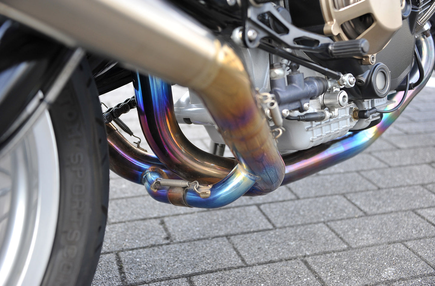 Aella Full 2-2 Titanium Exhaust for Ducati Sport 1000 / Paul Smart