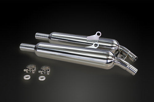 AELLA Slip-On Exhaust Silencer for Triumph Bonneville