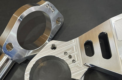 AELLA Upper Triple Clamp and Adjustable Handlebars for the Aprilia RS 660