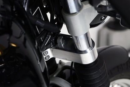 AELLA Complete Adjustable Triple Clamp and Adjustable Handlebars for the Royal Enfield Continental 650 GT