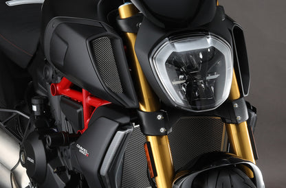 AELLA Radiator, Air intakes, and Oil Cooler Guard Kit For the Ducati Diavel 1260