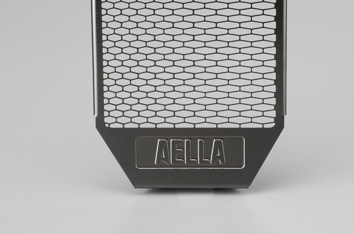 AELLA Oil Cooler Guard for the Ducati Scrambler - Black (15-22)