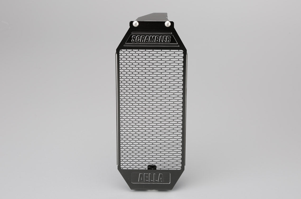 AELLA Oil Cooler Guard for the Ducati Scrambler - Black (15-22)