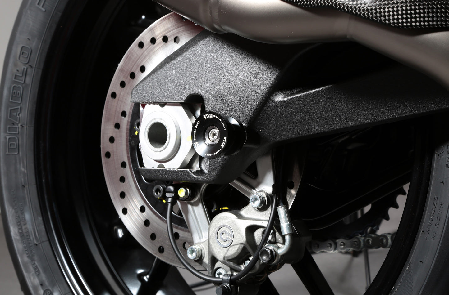 AELLA Stand Hook Slider Spool Slider (M8) Kawasaki / Ducati