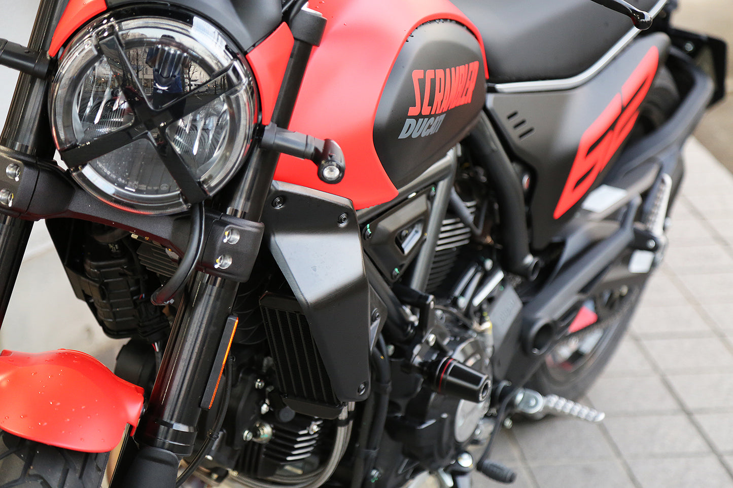 AELLA Frame Slider Kit For the Ducati Scrambler 800 (2023+)