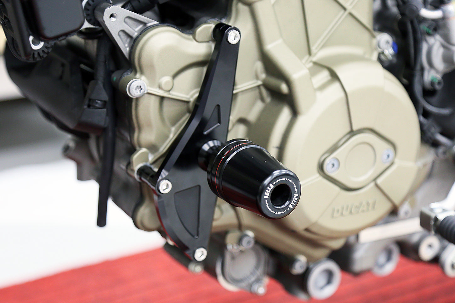 AELLA Frame Slider Kit For the Ducati Hypermotard 698 Mono