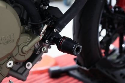 AELLA Frame Slider Kit For the Ducati Hypermotard 698 Mono