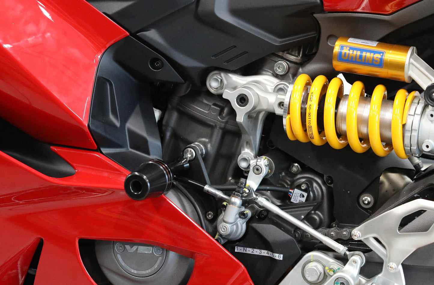 AELLA Frame Slider Kit For the Ducati Panigale V2 / S (2025+)