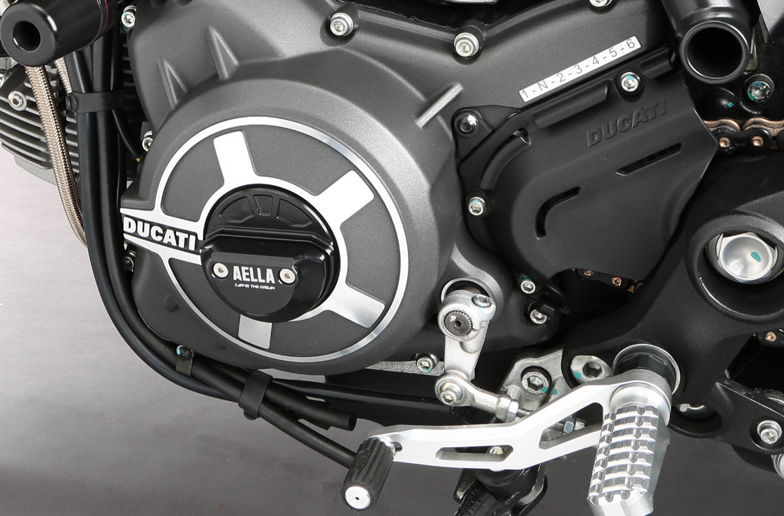AELLA Engine Slider for the Ducati Scrambler 800 / Sixty 2, and Monster 797 models