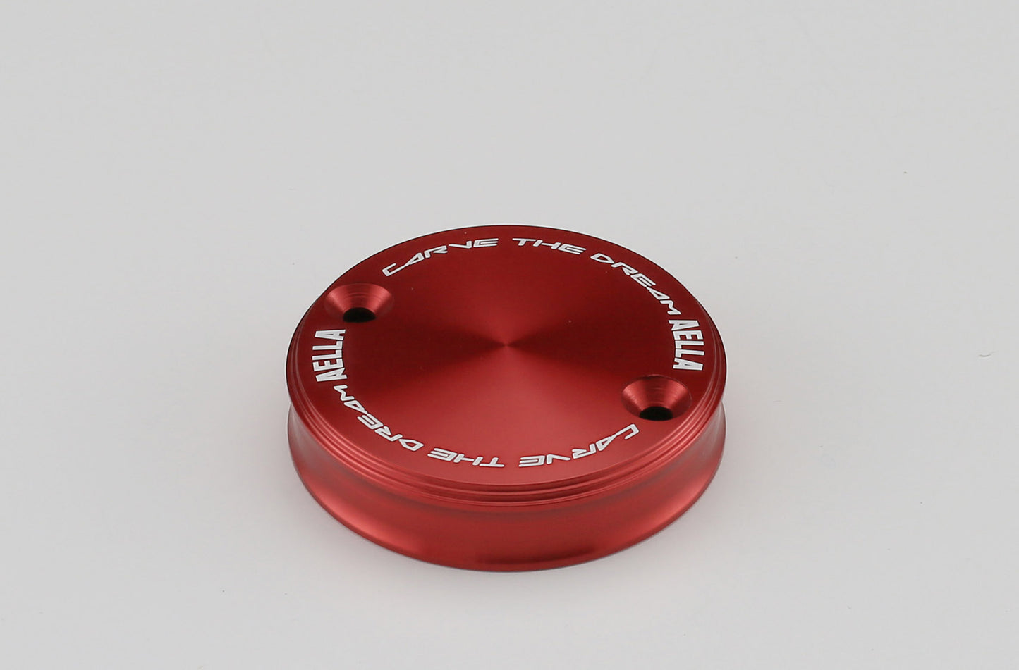 AELLA Front Brake Reservoir Fluid Cap - (Brembo Round Two Screws) - Most Ducati