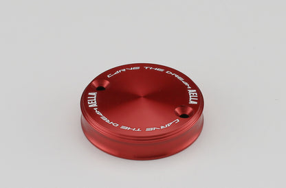 AELLA Front Brake Reservoir Fluid Cap - (Brembo Round Two Screws) - Most Ducati