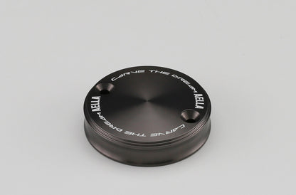 AELLA Front Brake Reservoir Fluid Cap - (Brembo Round Two Screws) - Most Ducati