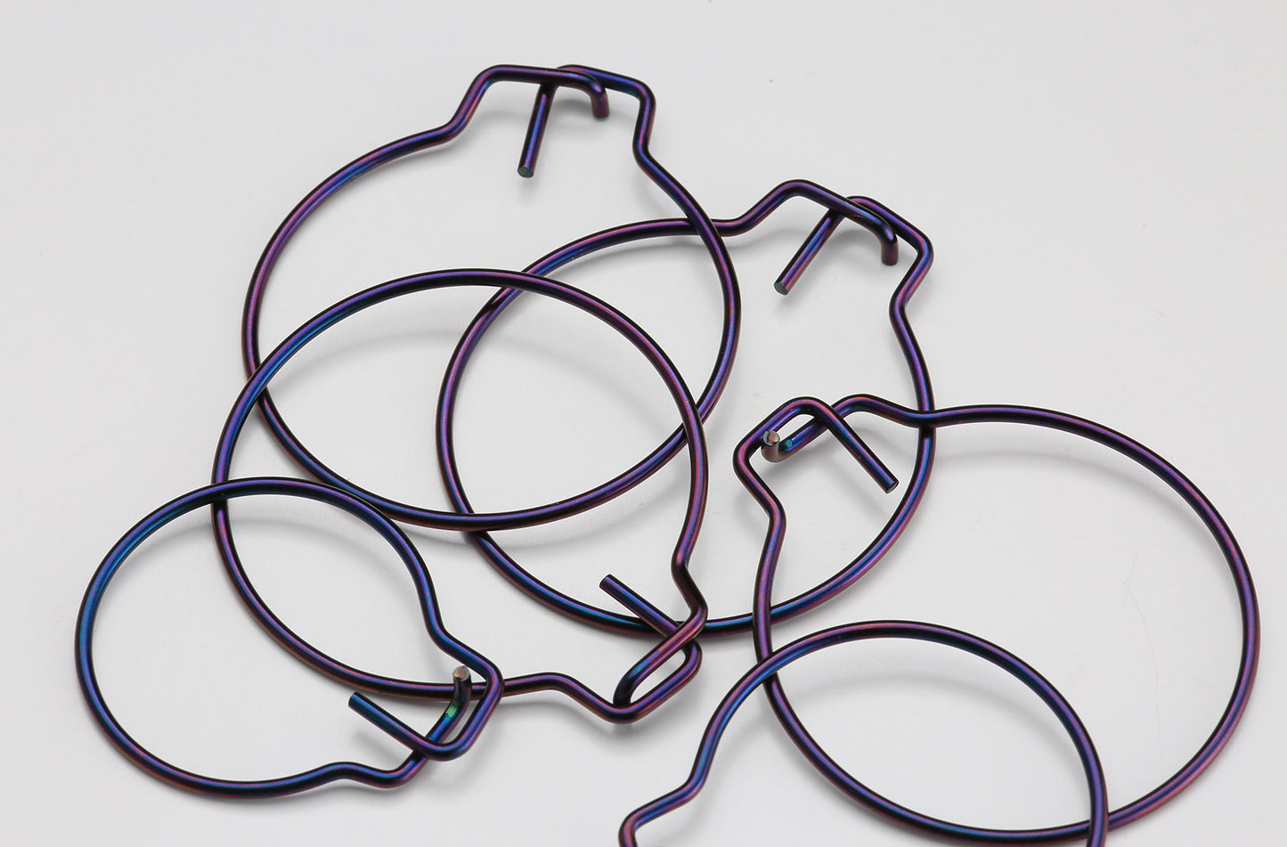 AELLA Titanium Look Large Hub Lock Pins For Rear Axle Nuts