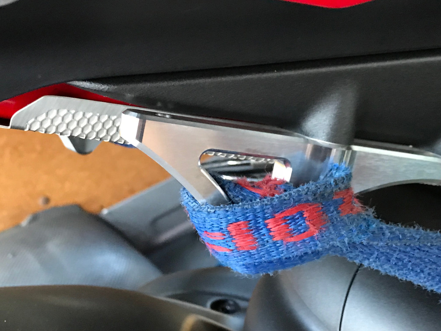 AELLA Tie Down Hooks For the Ducati Panigale / Streetfighter V4 / S / Speciale / R