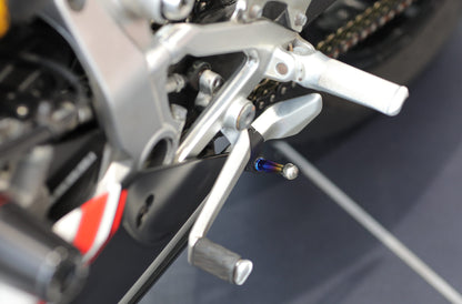 AELLA Titanium Sidestand (kickstand) Pin For the Ducati Panigale V2 (2020+)