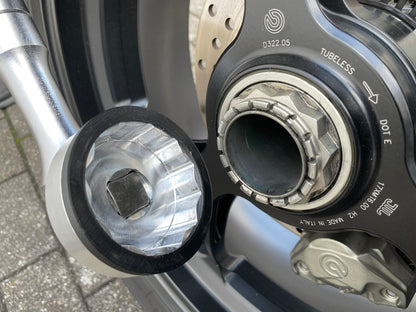 Aella Alloy 55mm Rear Axle Nut Tool - Ducati and MV Agusta Large hub