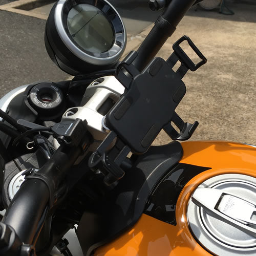 AELLA Navigation Stay / Smartphone Holder for Ducati Monster S2R / S4R models