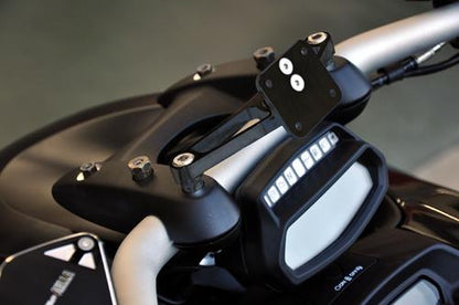 AELLA Navigation Stay / Smartphone Support for Ducati Diavel 10-14