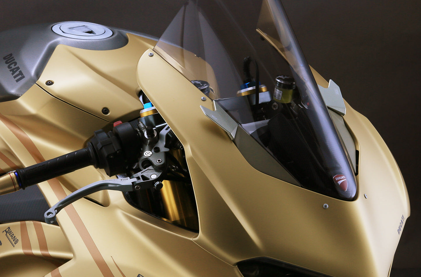 AELLA Mirror Block offs Ducati Panigale V4 / V2 (18-24)