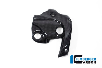 Ilmberger Carbon Exhaust protection on the Manifold for the Ducati Diavel 1260 2019