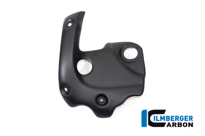 Ilmberger Carbon Exhaust protection on the Manifold for the Ducati Diavel 1260 2019