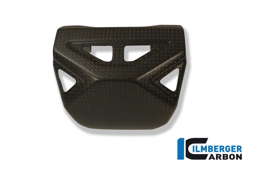 Ilmberger Carbon Exhaust Protection on the Exhaust Valve Carbon for the Ducati Diavel 2011 - 2014