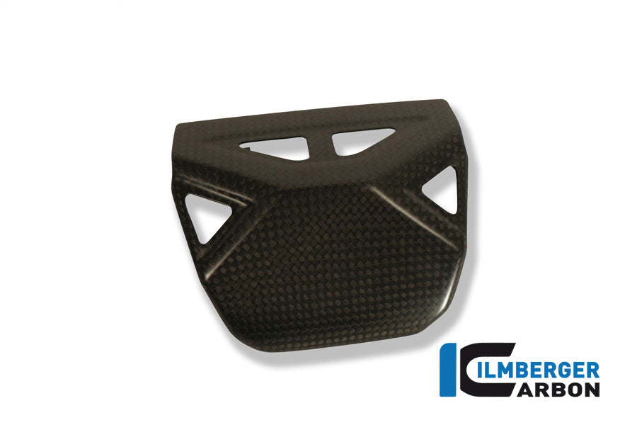Ilmberger Carbon Exhaust Protection on the Exhaust Valve Carbon for the Ducati Diavel 2011 - 2014